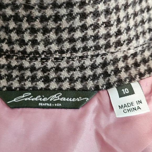 Eddie Bauer sz 10 wool blazer jacket - Picture 6 of 9